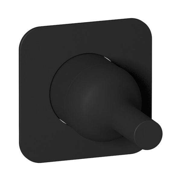 Miscelatore doccia una via colore nero serie Batlo' ib
