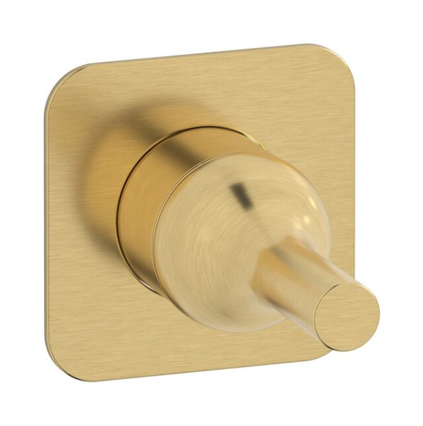 Miscelatore doccia una via colore oro spazzolato serie Batlo' ib