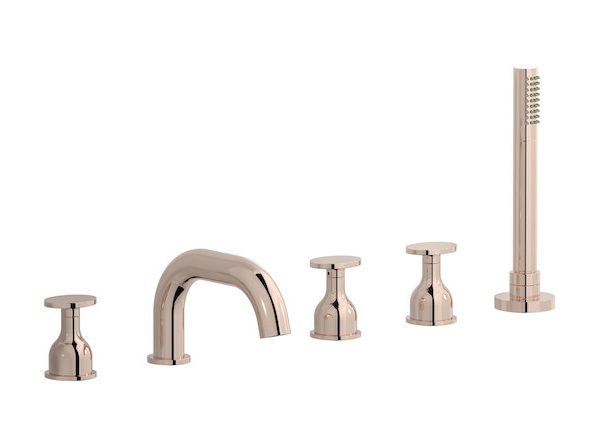 Miscelatore bordo vasca 5 fori serie Batlò ib