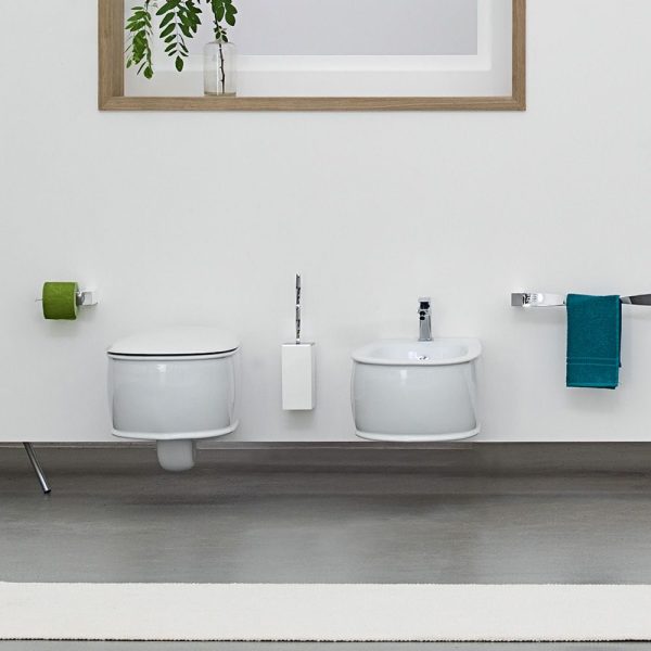 Vaso sospeso easyclean colore bianco serie atelier art ceram