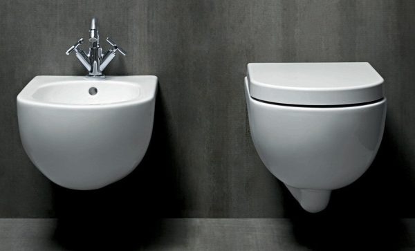 Vaso sospeso easyclean colore bianco serie nuvola azzurra