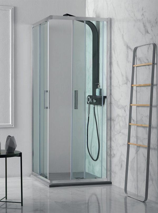 Box doccia scorrevole Vetro 6mm cromo H200 FLEX TAMANACO