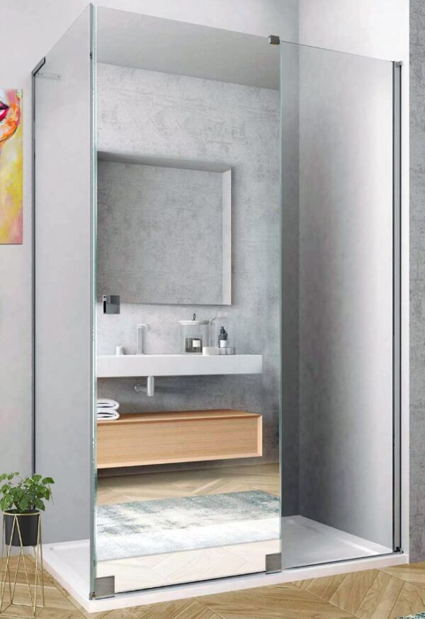 Box Doccia scorrevole specchio vetro 8 mm H210 - PALERMO MIRROR Impalli