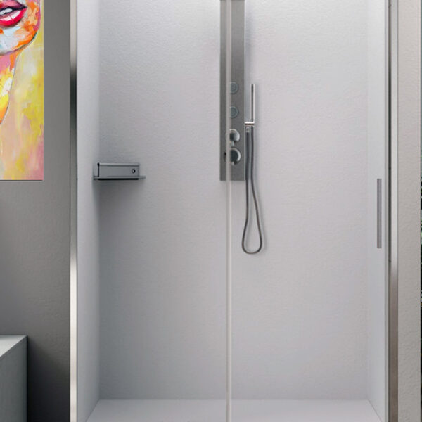 Box Doccia a nicchia scorrevole Vetro Trasparente 6mm H200 - STYLE Impalli