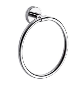 Portasalviette ad anello a parete colore cromo serie GEALUNA Inda