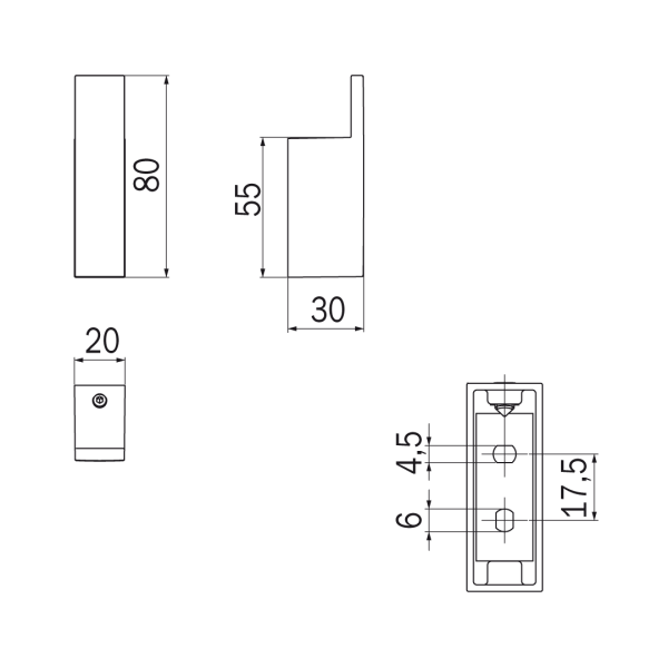 Scheda tecnica Appendiabiti serie DIVO Inda