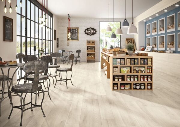 Ambientazione Piastrelle Barrel Effetto Legno - Musis Ceramiche