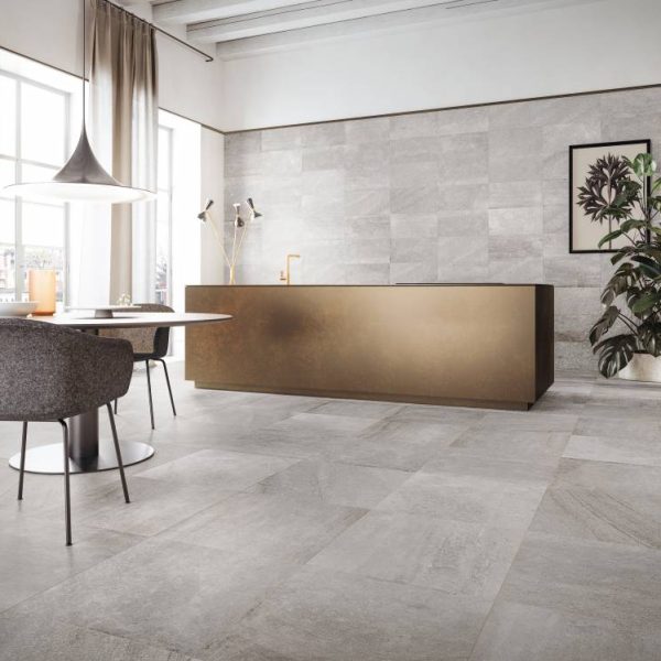 Piastrelle effetto marmo-pietra per pavimenti e rivestimenti Colore G Serie BLENDED Refin