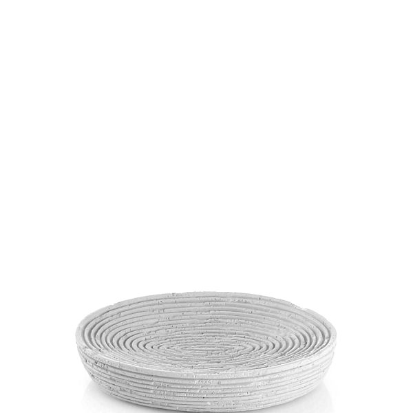 Portasapone da appoggio Colore Bianco Serie GEMINI Gedy