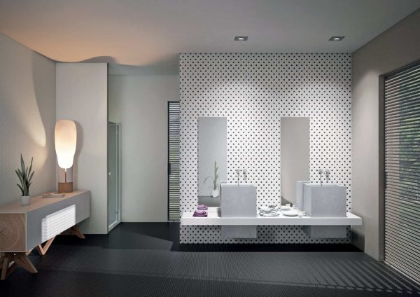 Piastrelle effetto colore mosaici serie DAY&NIGHT Musis