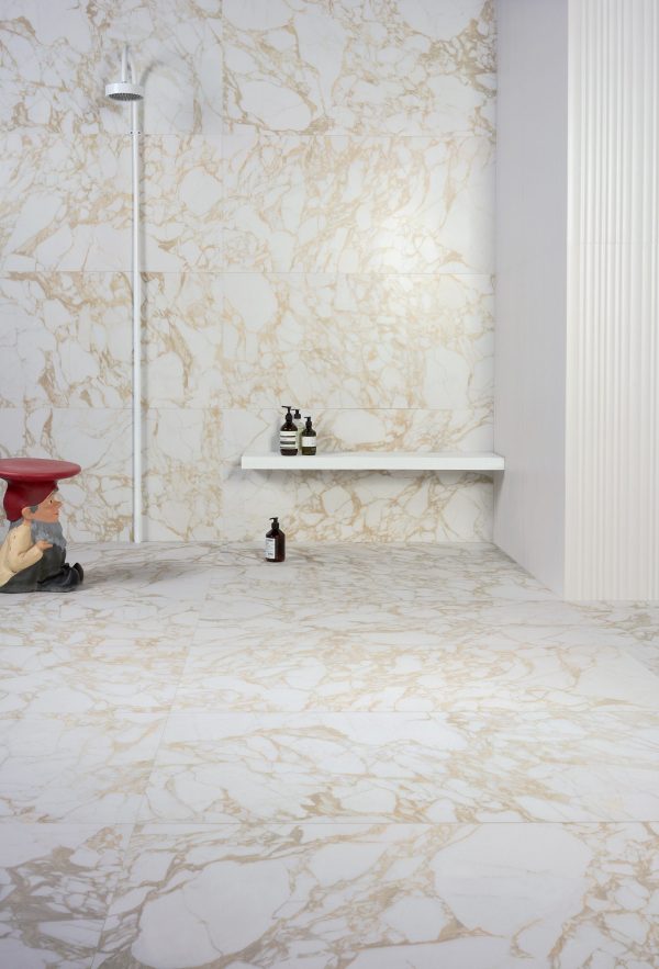 Gres Porcellanato Effetto marmo per pavimenti rivestimenti e decori Colore Gold - PULPIS 41Zero42