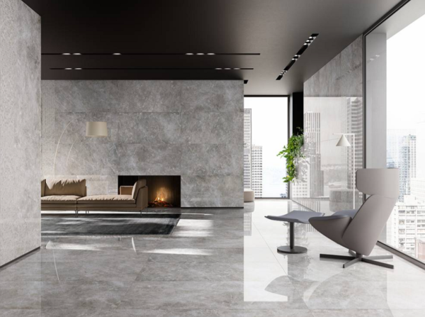 Gres Porcellanato effetto marmo per pavimenti e rivestimenti Serie PRESTIGIO Refin