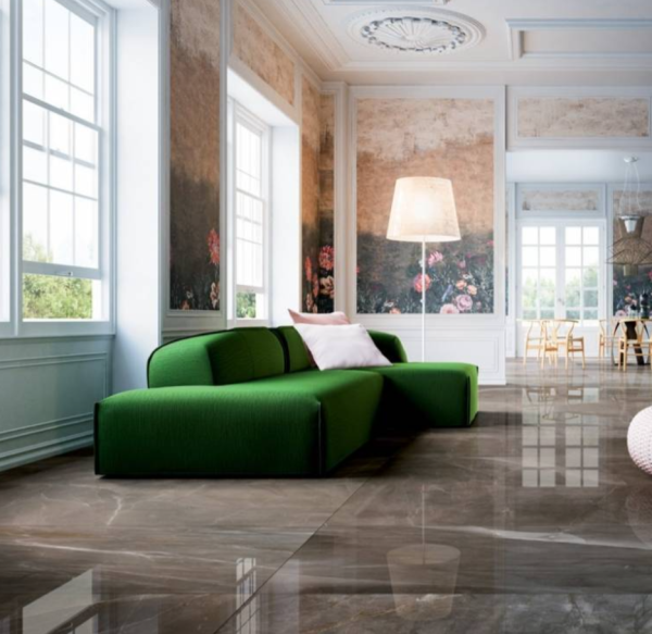 Gres Porcellanato effetto marmo per pavimenti e rivestimenti Serie PRESTIGIO Refin