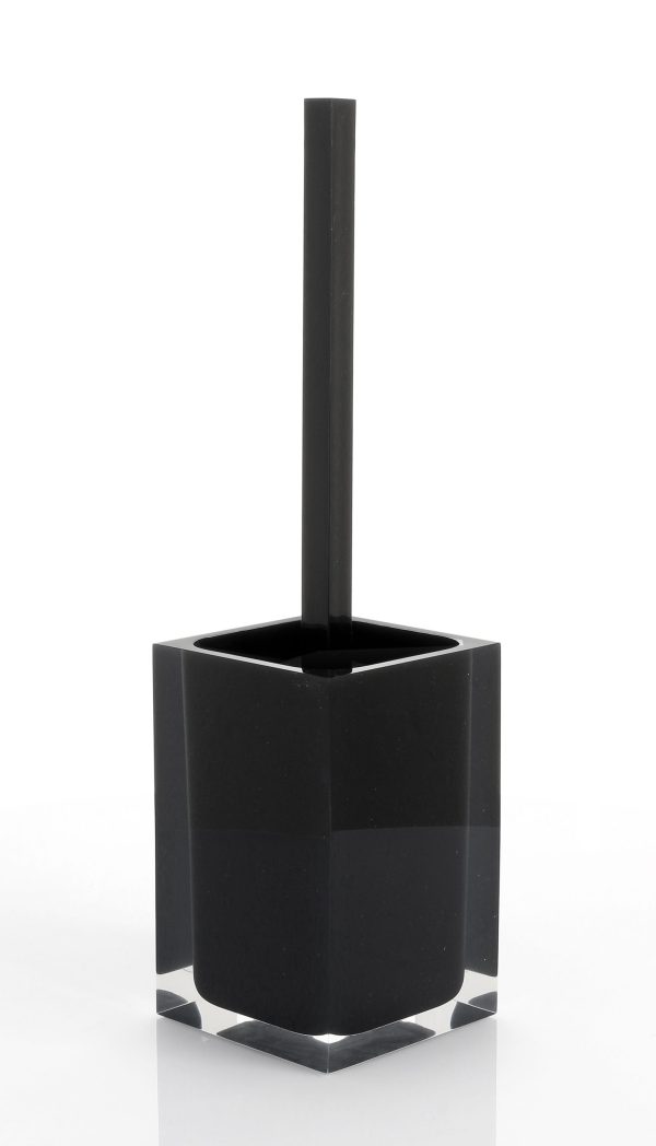 Portascopino da appoggio colore nero Serie RAINBOW - Gedy