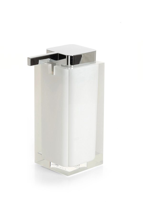 Dosasapone da Appoggio Colore Bianco Serie RAINBOW Gedy