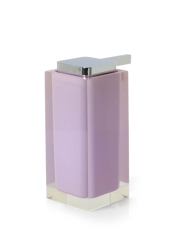 Dosasapone da Appoggio Colore Lilla Serie RAINBOW Gedy