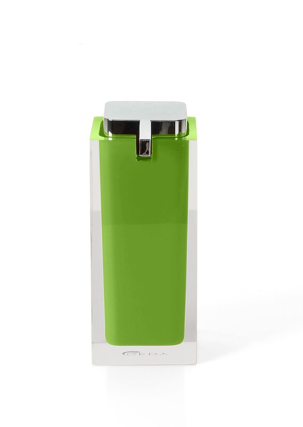Dosasapone da Appoggio Colore Verde Acido Serie RAINBOW Gedy
