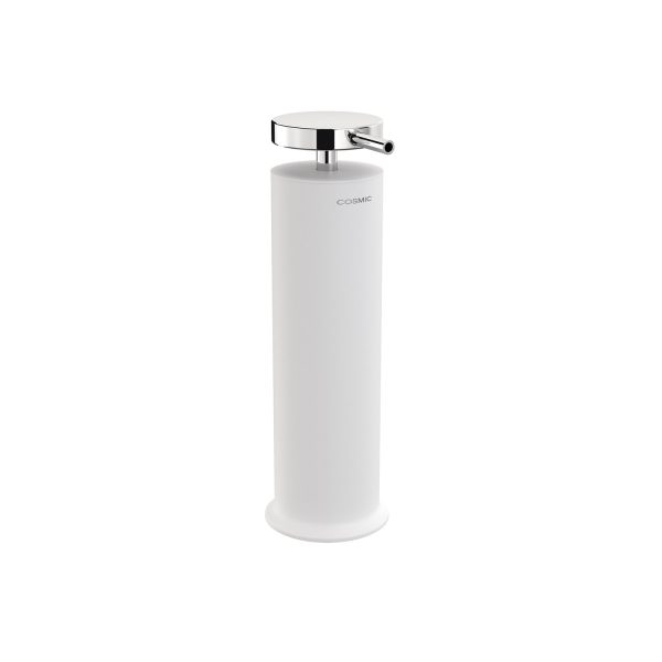 Dispenser d'appoggio Colore Bianco satinato Serie GEYSER