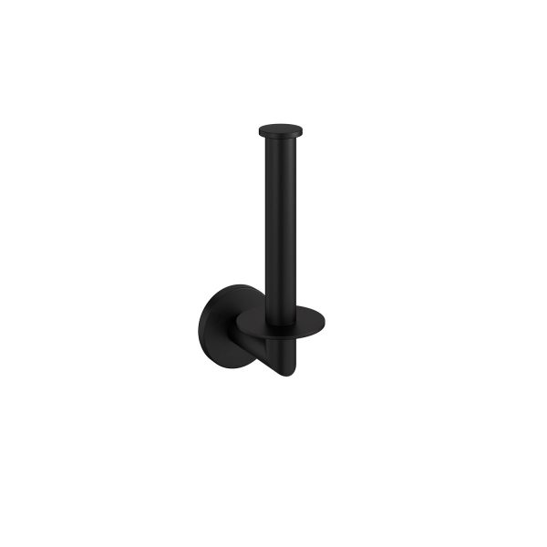 Portarotolo verticale a muro colore nero Serie ARCHITECT S+ Cosmic