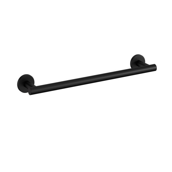 Portasalviette a muro 45cm Colore Nero Serie ARCHITECT S + Cosmic