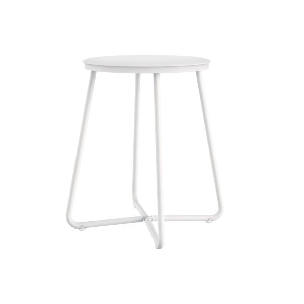 Sgabello Colore Bianco Serie GEYSER Cosmic