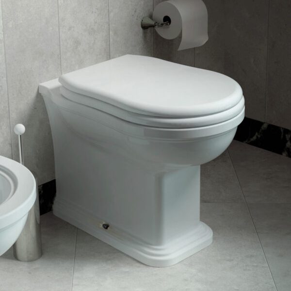 Vaso back to wall con scarico S/P Bianco Lucido EFI Flaminia