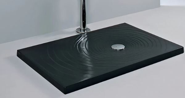 Piatto Doccia Water Drop Rettangolare - Nero Flaminia
