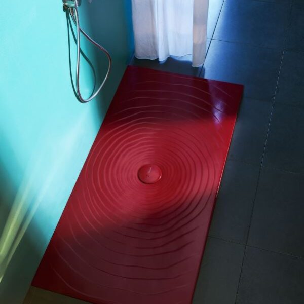 Piatto Doccia Water Drop Rettangolare - Rosso Rubens Flaminia