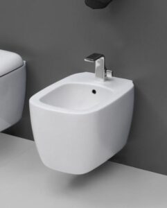Bidet Sospeso monoforo Bianco Lucido MONO' Flaminia