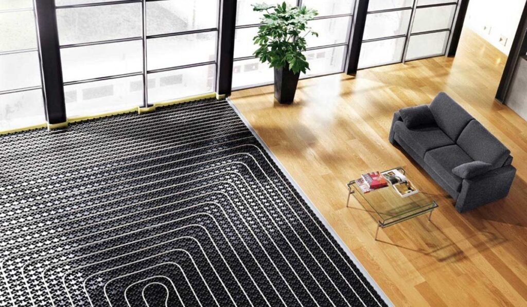 pavimento con impianto radiante - impalli