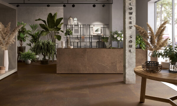 Archè effetto pietra pavimenti e rivestimenti 7mm- Monocibec - terra