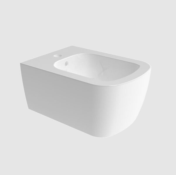 PY218_Bidet sospeso Bianco Lucido Play - Flaminia