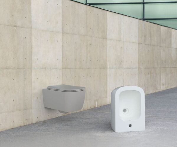Ambientazione Vaso+Bidet Sospesi Play - Flaminia