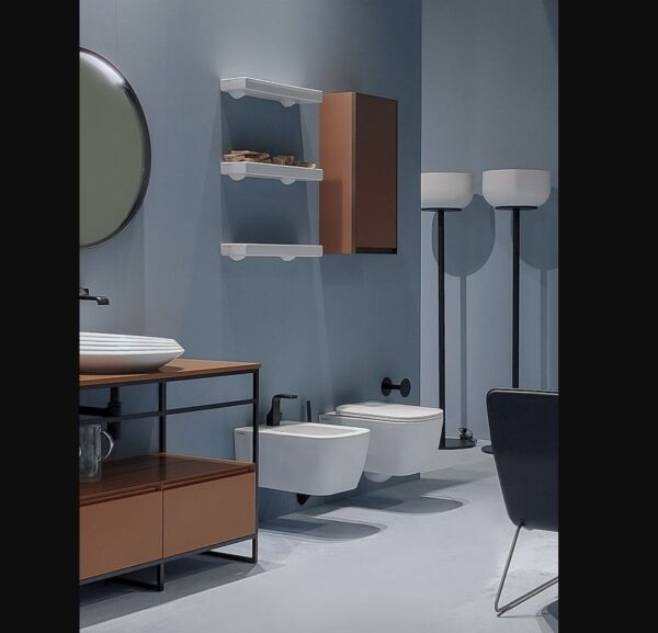 Ambientazione Vaso+Bidet Sospesi Play - Flaminia