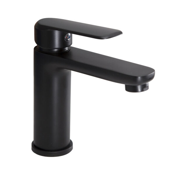 Miscelatore lavabo con piletta pop up - HH - Impalli - nero opaco
