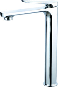 Miscelatore lavabo alto con piletta click clack cromo - LM - Impalli