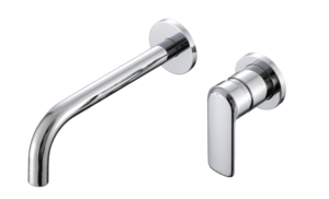 Miscelatore ad incasso lavabo cromo - HH - Impalli