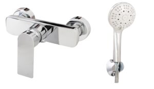 Miscelatore esterno doccia cromo - 18 - Impalli