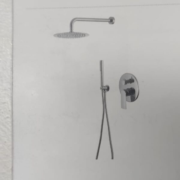 Kit doccia due vie cromo - 18 - Impalli