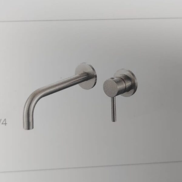 miscelatore lavabo incasso MM Impalli nichel spazzolato