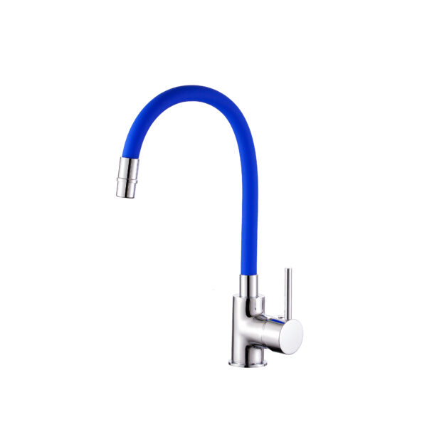 Miscelatore lavello canna flessibile girevole – Cucina - Impalli blu