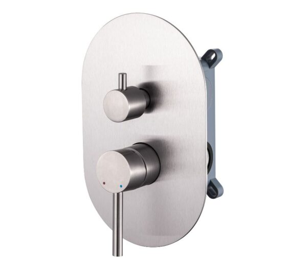 Miscelatore doccia 2 vie acciaio - Steel316 - Impalli