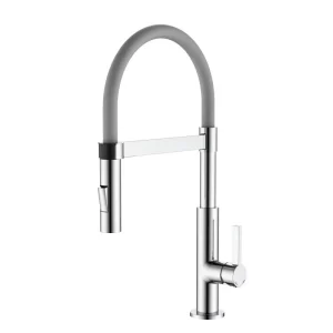Miscelatore lavello canna flessibile - cromo - Impalli