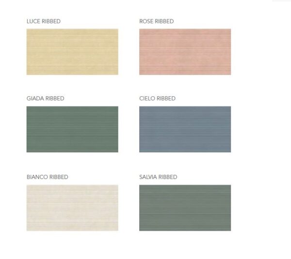 Nuances effetto cemento e graniglia - pavimenti e rivestimenti - Italgraniti decori ribbed
