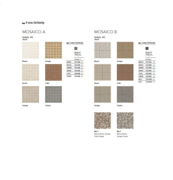 Terre effetto cemento - gres - pavimenti e rivestimenti - Italgraniti mosaici
