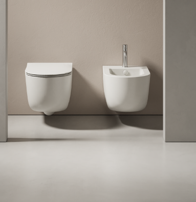 Vaso + Bidet sospesi Futura - Hatria