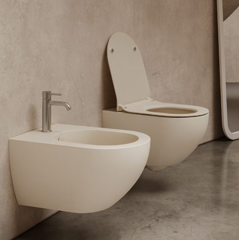 Vaso + Bidet sospesi Centrica - Hatria