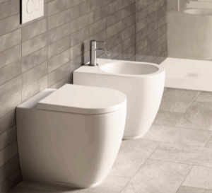 Vaso + Bidet Filomuro Fusion - Hatria
