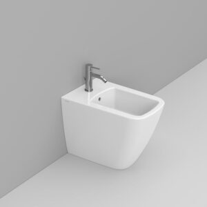 Bidet filomuro Mia+ dolomite bianco lucido